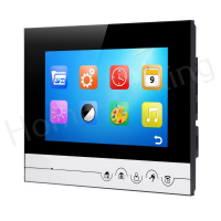 Home-Locking binnen bedieningspaneel 7" voor deur videofoon 4 draads.DT-1113